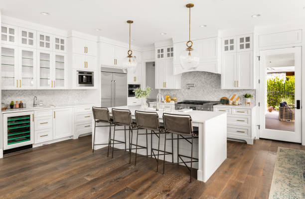 LVP kitchen floor Osseo