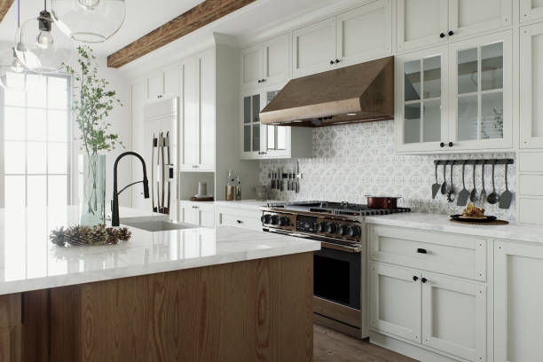 Hardwood kitchen floor Osseo